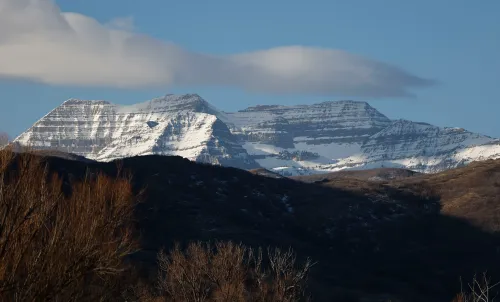 ذوبان مبكر للثلوج على جبال روكي، مع تراجع الغطاء الثلجي، مما يزيد من مخاطر حرائق الغابات بسبب ارتفاع درجات الحرارة.